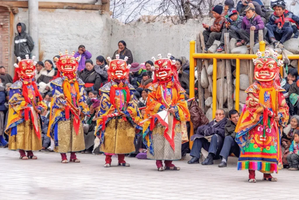 Filming Nepal's festivals in mustang Tiji Festival masked dance ceremony  captured for international documentary production