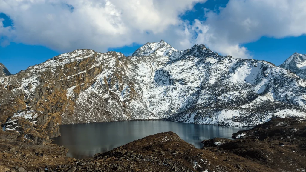 Eco-Friendly Filmmaking in Fragile Himalayan Ecosystems Eco-friendly filmmaking in Nepal at Gosaikunda, a pristine, high-altitude Himalayan lake showcasing the untouched landscapes sustainable film crews work to protect.