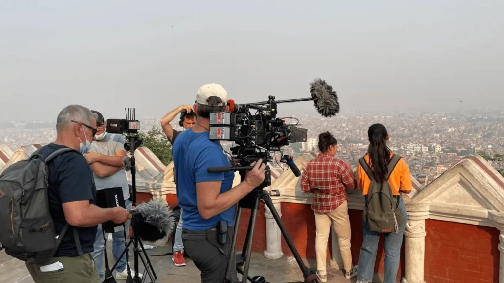 Documentary Line Producer in Nepal: Complete Production Support for International Filmmakers Documentary line producer in Nepal managing an international film crew