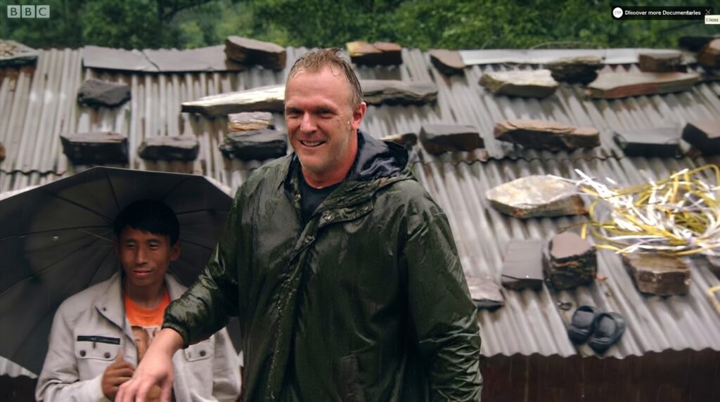 tvc shoot in nepal for bbc documentary by icefall productions